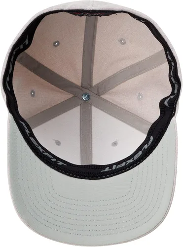 Miniatura 5 de Hurley Gorra de béisbol One & Only Corp Flexfit Perma Curve Bill para hombre, Gris (Cool Grey)
