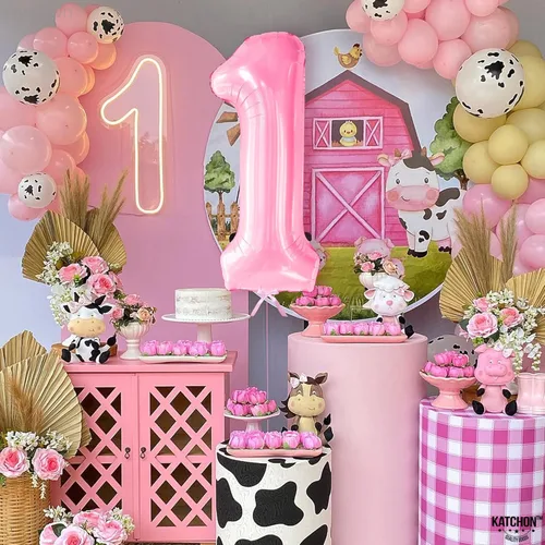 Miniatura 511 de KatchOn, Globo grande azul número 2 de 40 pulgadas Decoraciones de cumpleaños de Baby Shark para niño de 2 años Globo azul número 2 Globo