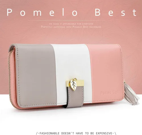 Miniatura 7 de Carteras RFID para mujer con múltiples ranuras para tarjetas y compartimento para teléfono celular, cartera para mujer