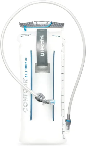 HydraPak Depósito de Agua (1.5L, 2L, 3L) - Bolsa de Hidratación Compatible con la mayoría de Mochilas – Válvula de Alto Flujo, a Prueba de Fugas,