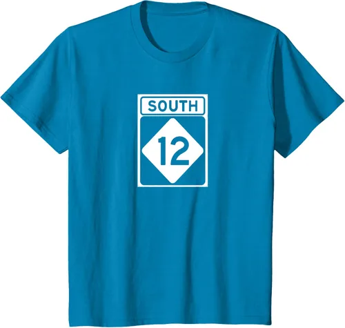 Miniatura 80 de Highway 12 South NC Outer Banks North Carolina Hwy - Camiseta, Negro, S