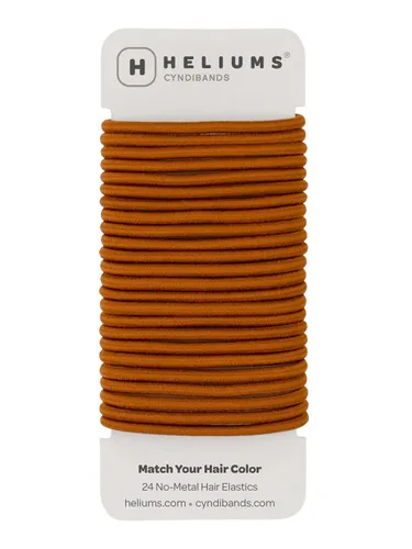 Miniatura 15 de Cyndibands Cintas para el cabello gris – Soportes elásticos de cola de caballo de 0.157 pulgadas – Combina con tus bandas de color de cabello – 24