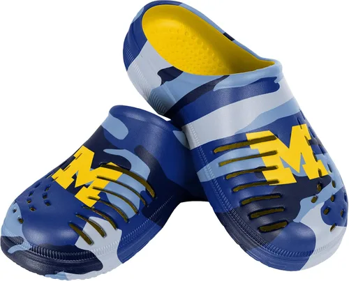 Miniatura 86 de FOCO - Sandalias de agua de jardín con logotipo de equipo de la NFL, para hombre, pantuflas, zuecos