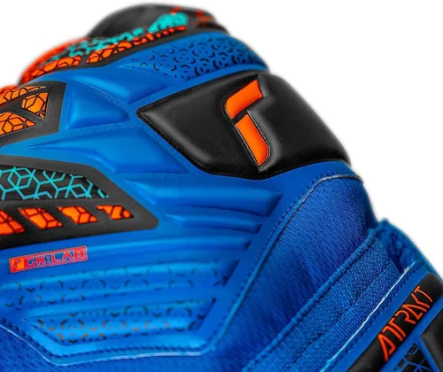 Miniatura 7 de Reusch Attrakt Starter - Guantes sólidos para portero juvenil, transpirables, duraderos, para césped artificial y superficies duras, juveniles Azul