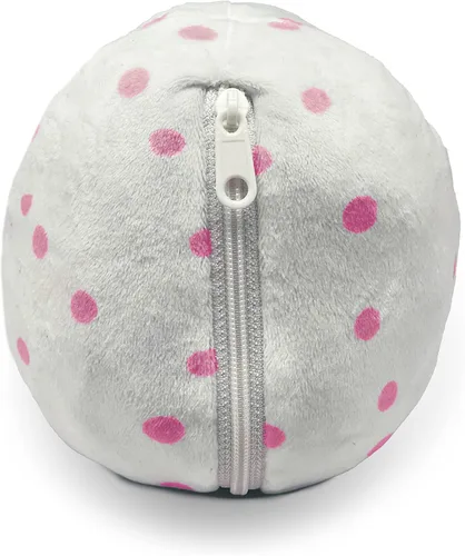 Miniatura 6 de Peluche reversible de ajolote a huevo, feliz y triste, muestra tu estado de ánimo, peluche para aliviar el estrés de 8 pulgadas