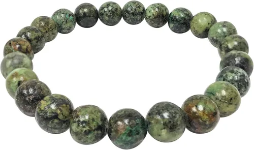 Miniatura 136 de Gem Avenue Handmade Round Bead Stretch Bracelet Unisex Natural Stone Beaded Jewelry for Men & Women, Elastic Wristband for Daily Wear