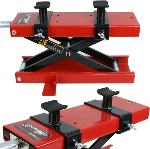 Miniatura 3 de F2C Mini motocicleta de 1100 libras, elevador central, elevador de gato, bicicletas, ATV, Street Bikes Cruisers Touring Motorcycle Dirt Bike Stand
