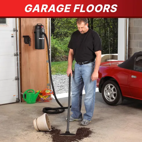 Miniatura 9 de Shop-Vac 9522205 Aspiradora para polvo y agua de 5 galones, 5.5 HP Máximo, diámetro de 1.25 pulgadas x manguera de 18 pies, cable de 6 pies, montaje