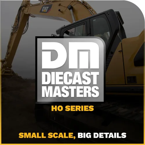 Miniatura 8 de Diecast Masters Excavadora hidráulica de próxima generación Caterpillar 336 a escala 1:87 Camión coleccionable para gatos y equipos