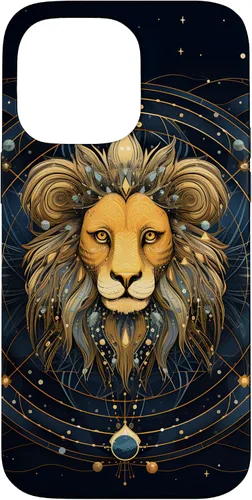 Miniatura 20 de Funda para iPhone 12 mini Leo signo del zodiaco León Horóscopo Constelación
