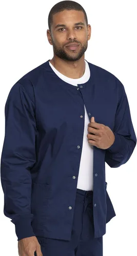 Miniatura 7 de Dickies Genuine Industrial Strength Men Women Warm Up Scrubs Jacket GD300