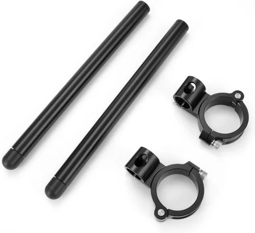 Miniatura 5 de Φ43mm clip ons manillar apto para motocicleta tenedor tubo Φ43mm, cafe racer construir clip en barras Φ 7/8 "CNC aluminio mecanizado