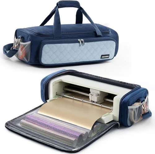 IMAGINING Carrying Case Bag for Cricut Explore 5, Large Opening Storage for Cricut Accessories and Suppliers