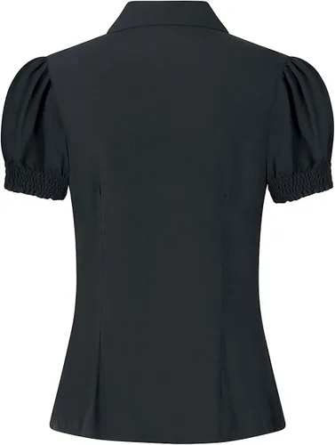 Miniatura 2 de Hell Bunny Samara Sun Moon Ouija Board Gothic Wicca Witchcraft Blusa Top, Negro