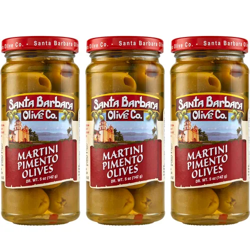 Miniatura 11 de Aceitunas Rellenas de Queso Feta Santa Barbara 10 oz, Paquete de 2