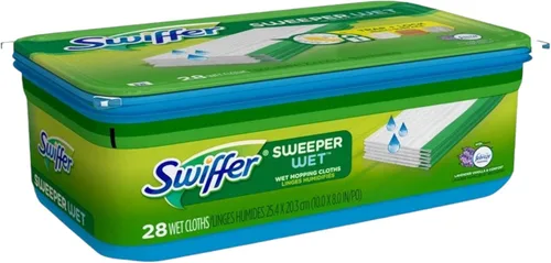 Miniatura 2 de Swiffer 82717 - Recambios de trapeador húmedo de vainilla y lavanda, 28