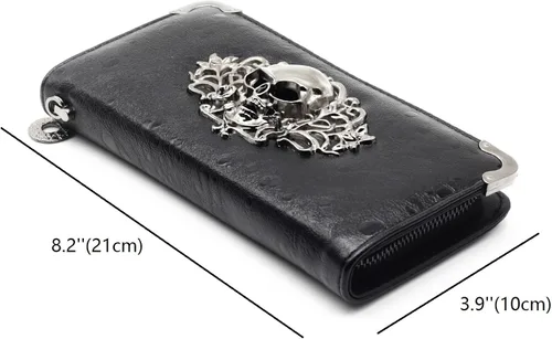 Miniatura 4 de ZENTEII - Cartera de piel sintética para mujer