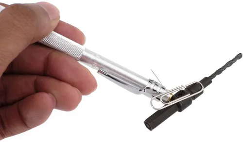 Miniatura 8 de General Tools, Mfg 17, transportador con ángulos de acero, ajustable, de 6 pulgadas.