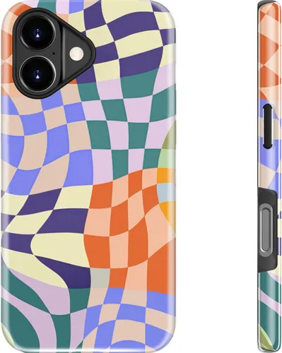 Miniatura 236 de Goodon para iPhone 17 Pro, Funda Estética de Gato Negro y Niña Naranja, Compatible con Magsafe, Funda Protectora Retro Única y Moderna de Silicona