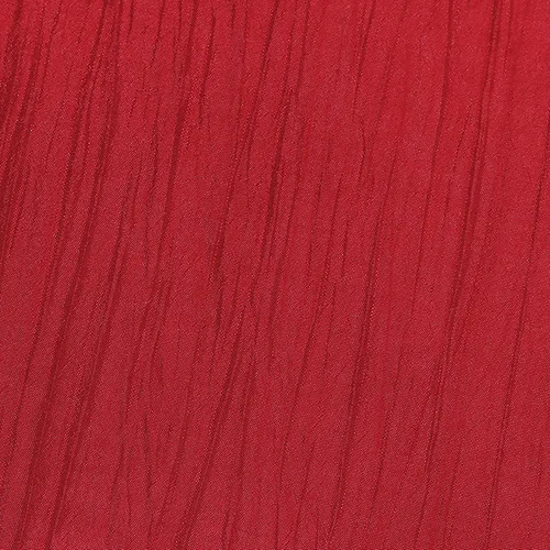 Miniatura 2 de Ultimate Textile Delano Crinkle - Mantel rectangular de tafetán (48 x 72 pulgadas), color rojo