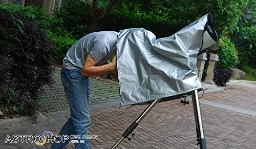 Miniatura 3 de Telescopio Polvo Lluvia Sunproof Sun Cover Hood Bag para Celestron Skywatcher ZEISS (100 * 75CM)