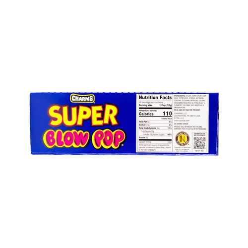 Miniatura 5 de Charms Super Blow Pops 48 chupetinescaja, varios sabores
