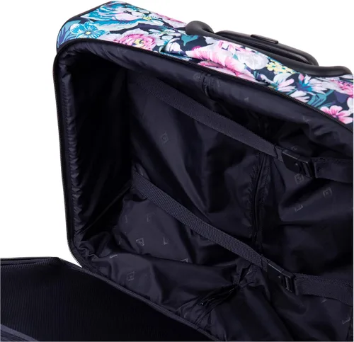 Miniatura 7 de Vera Bradley Bolsa de trabajo con ruedas Softside para mujer, Garden Grove