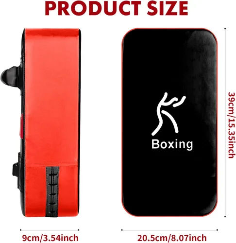 Miniatura 6 de LuiceABC One Karate Taekwondo Boxing Kick Punch Adjustable Soft Shield Durable Training Pad for Boxing, Training and Protecting Your Palm, Wrist and