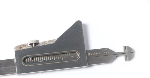 Miniatura 4 de Co-link Medidor de soldadura HI-LO de acero inoxidable en pulgadas y métrico para la medición de tubería después de ajuste/alineación espacio