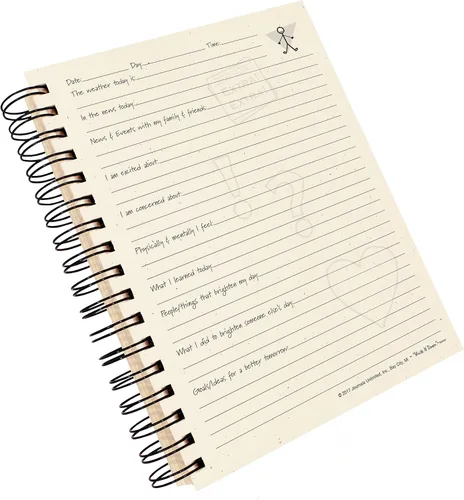 Miniatura 4 de Write it Down series by Journals Unlimited, Guided Journal, Me, A Personal Journal, tamaño completo 7.5 x 9 pulgadas, tapa dura de papel kraft