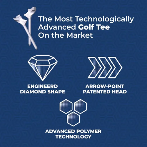 Miniatura 2 de Flightpath Camisetas de golf Diamond – Diseño patentado para reducir el giro para conducciones largas y rectas – Camisetas largas de baja fricción