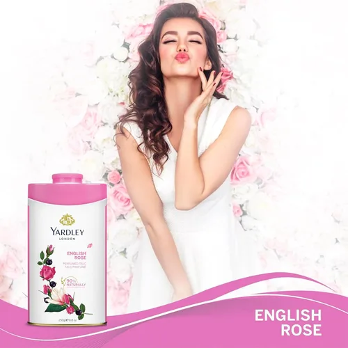 Miniatura 3 de Yardley Talco perfumado inglés, rosa