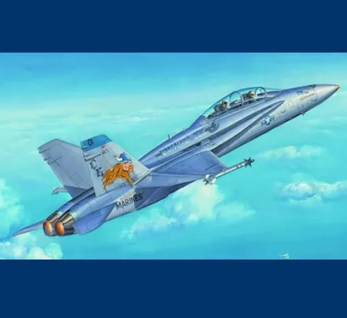 Miniatura 6 de Fighter 3D Puzzles - Kits de modelos de plástico, escala 1/48 F/A-18D, modelo de caza de avispón, juguetes para adultos y regalo, 13.8 x 10 pulgadas
