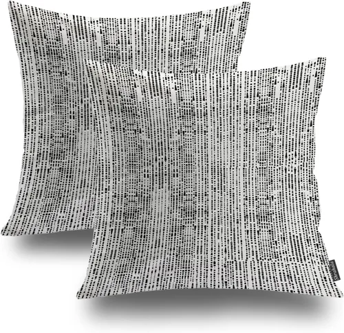Miniatura 10 de Shrahala Abstract Art Modern Aesthetic Decorative Pillow Covers, Fluid Forms Minimalist Throw Pillow Cover Blended Hidden Zipper Cushion Cases for