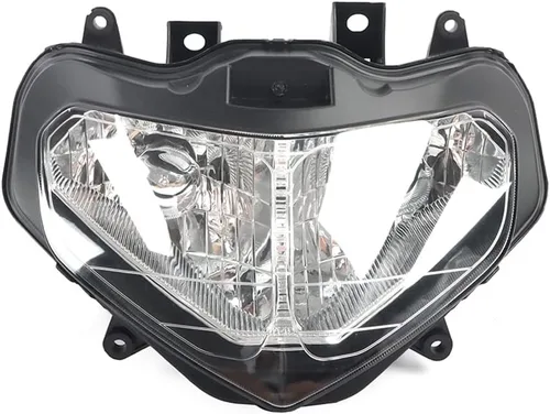 Miniatura 30 de Conjunto de faros delanteros de motocicleta compatible con Honda CBR1000RR 2004 2005 2006 2007 motocicleta plástico faro delantero faro delantero