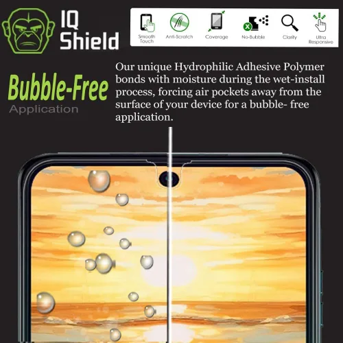 Miniatura 6 de IQShield Paquete de 2+2 protectores de pantalla para Motorola Razr Ultra (2026/2025) / Razr+ Plus (2026/2025/2024), película de TPU transparente