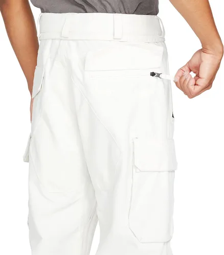 Miniatura 10 de Volcom Pantalones de snowboard V.CO Hunter Cargo para hombre, Negro, estática