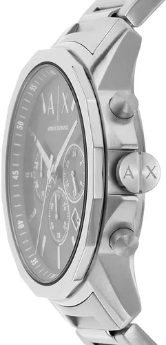 Miniatura 5 de Armani Exchange Reloj de vestir cronógrafo para hombre con correa de acero inoxidable o cuero