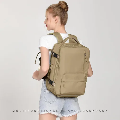 Miniatura 6 de WONHOX Mochila de Viaje Grande Equipaje de Mano Aprobada para Vuelo Mochila de Trabajo y Negocios para Laptop para Mujeres y Hombres Mochila