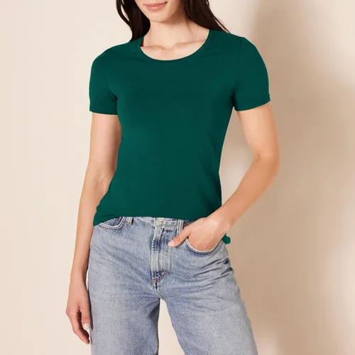Miniatura 159 de Amazon Essentials Women's Regular-Fit Short-Sleeve Crewneck T-Shirt