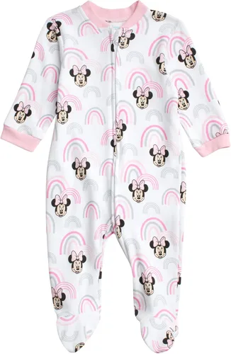 Miniatura 5 de Disney Mameluco de Minnie Mouse para bebé niña paquete de 2 mamelucos con pies 0-9 meses
