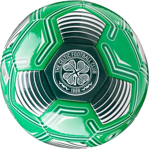 Celtic F.C. Balón de fútbol para adultos, adolescentes y niños, entrenamiento, talla 3, 4 o 5, mercancía celta (logotipo verde, talla 3)