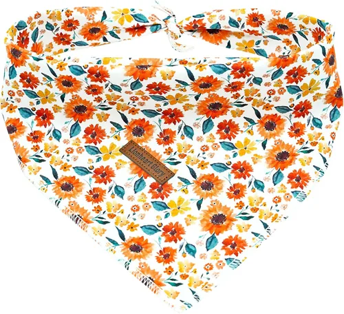 Miniatura 24 de Lionheart Glory Bandana para perro, bufanda azul para perro, estampado de cerveza, ajustable para perros pequeños a grandes