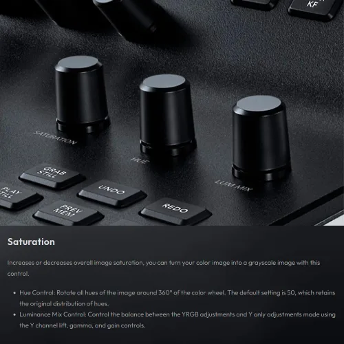 Miniatura 5 de Blackmagic Design DaVinci Resolve Micro Panel Panel de control portátil de bajo perfil