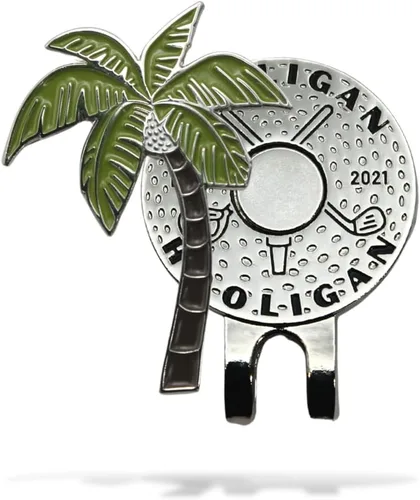 Miniatura 48 de MULLIGAN HOOLIGAN® Marcador de pelota de golf + clip magnético para sombrero Esmalte de alta calidad Regalo divertido para los amantes del golf