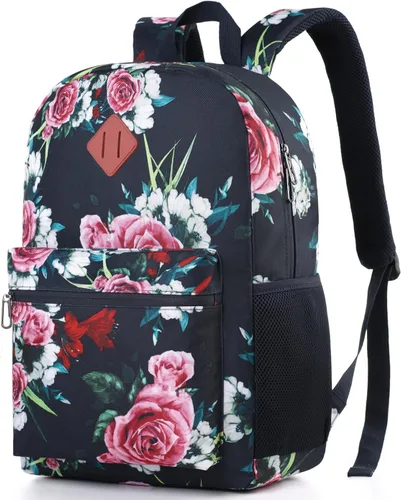 Miniatura 24 de YAMTION Mochila escolar, mochila clásica unisex para adolescentes con puerto USB para escuela secundaria, universidad, oficina, trabajo, viajes