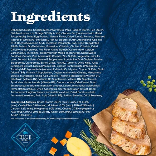 Miniatura 6 de Blue Buffalo Wilderness Puppy - Alimento seco para perros con alto contenido de proteínas con pollo real, sin granos, fabricado en los Estados