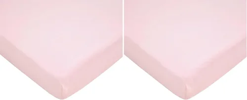 Miniatura 28 de TL Care Sábana bajera ajustable para cuna de 24 x 38 pulgadas, suave, transpirable, neutro, 100% algodón, sábana portátil, alfabeto, para niños