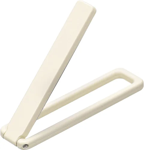 Miniatura 12 de uxcell Soporte delgado para teléfono celular, soporte de escritorio horizontal y vertical, soporte plegable para teléfono para la mayoría de Amarillo