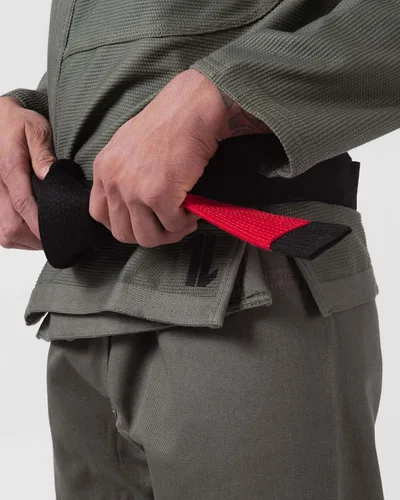 Miniatura 2 de KINGZ The One Brazilian Jiu Jitsu Gi - Kimono BJJ ligero y duradero para hombre - IBJJF Legal - 400gsm Pearl Weave Pro Training